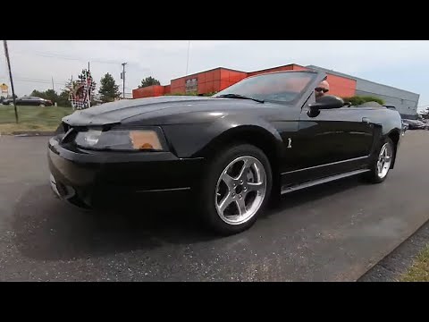 2001 Ford Mustang SVT Cobra Convertible For Sale
