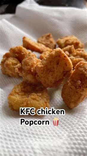Chicken Popcorn 🍿 | popcorn chicken | KFC chicken | Chicken fry #chickenpopcorn #kfcchicken #shorts