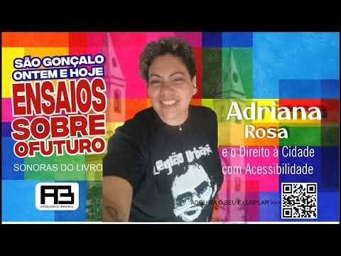 SONORA DA OBRA 'SÃO GONÇALO ONTEM E HOJE' COM ADRIANA ROSA
