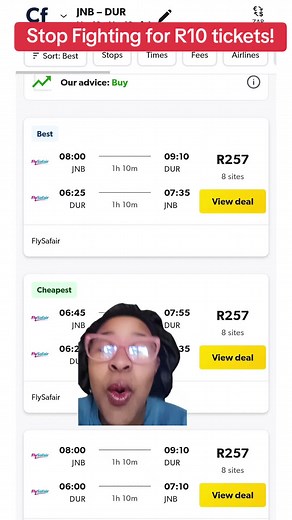 FlySAFair Birthday Sale Deals and Discounts