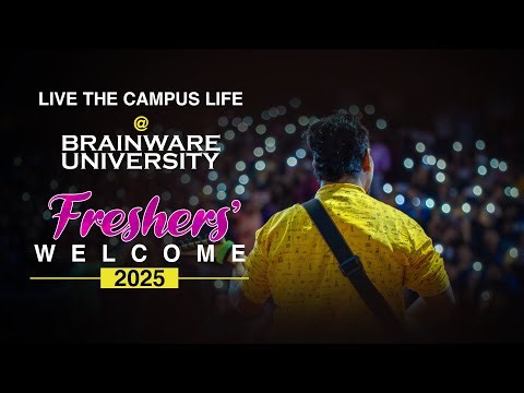Freshers’ Welcome 2025 | Fresher' Vlog | Freshman Year | Brainware University | Campus Buzz