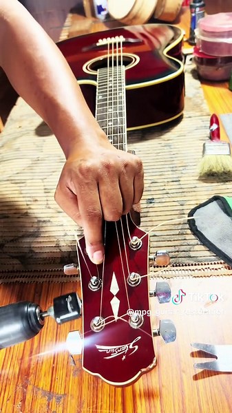 Fixing an Acoustic Guitar Bridge