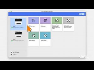 Scanning to a computer using Xerox® Print, Scan, and Experience app