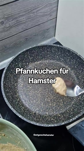 Leckere Pfannkuchen für Hamster selber machen