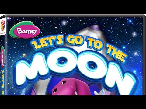 Barney Let’s Go to the Moon 2013 DVD Menu Walkthrough