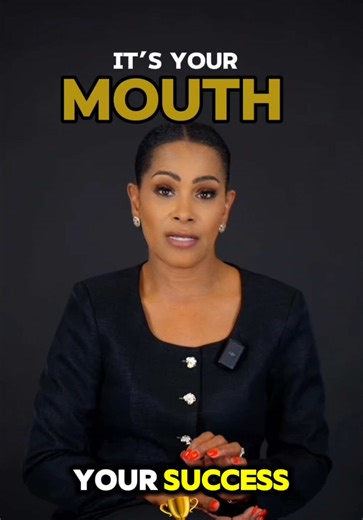 Sometimes it is not your talent holding you back. Sometimes it is your mouth. The words you repeat about yourself shape what you believe you deserve. When you constantly say, “I can’t,” “I’m trying,” or “I’m not ready,” you quietly train your mind to accept limits. Your mouth can delay your success. Start speaking life over yourself. Say, “I can learn.” Say, “I will grow.” Say, “I am capable.” Say, “I will find a way.” Your words matter. They guide your thinking, your confidence, and your action
