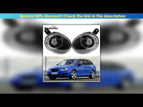 Limited 2 X Car Front Bumper LED Fog Light with Angel Eye Daytime Running Lamp DRL H11 For Seat Exe