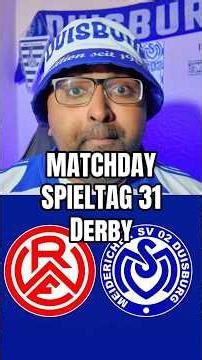 MATCHDAY! Derby MSV Duisburg vs Rot Weiss Essen 🔥