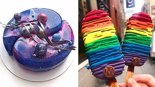 How To Make The Saturn Cake - Easy and Delicious Cakes Decorating for Summer | Cake Junkie