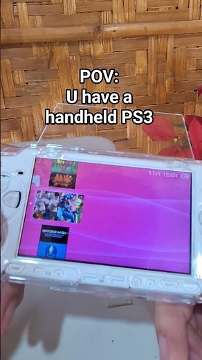 It's like a handheld PS3, am i right? #retrogaming #psp #pspgames