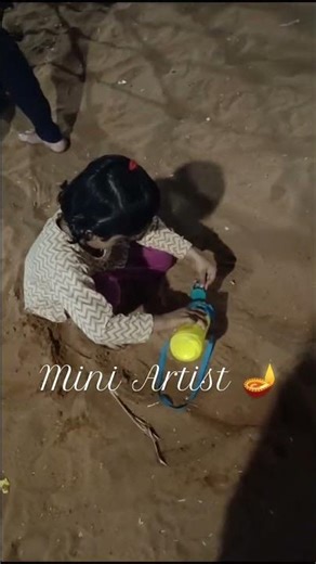 Diya ke hathon se bana diya 🪔. #diya #talent #artist