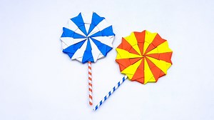 Lollipop Making Using Paper | DIY Paper Lollipop | Paper Crafts For School | Easy craft ideas #HowToMakeLolipop #EasyPaperCrafts #PaperLolipopMaking | Entertaining Arts