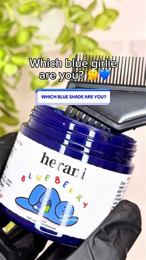 Discover Your Ideal Blue Hair Shade with Herani