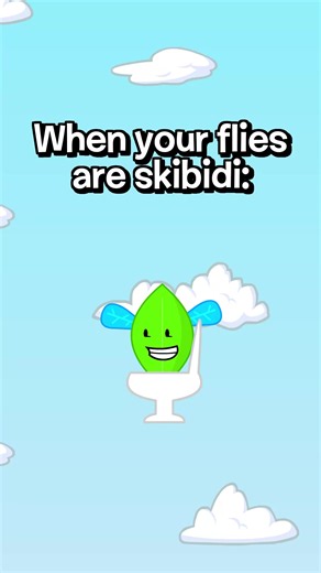 Skibidi Flying Leafy meme explained