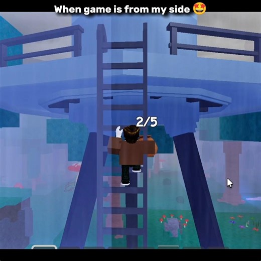 When game is from my side 🤩❗ #roblox #99nightintheforest