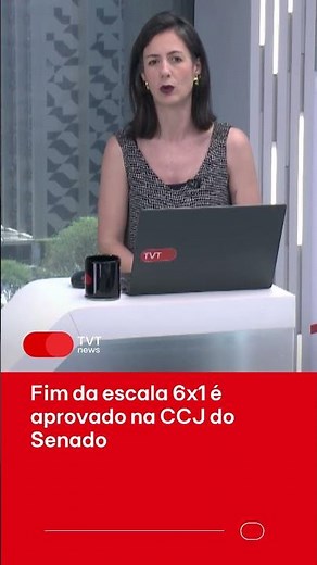 Fim da escala 6x1 é aprovado na CCJ do Senado