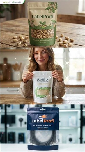 Doypack Packaging - Labelprofi #shorts