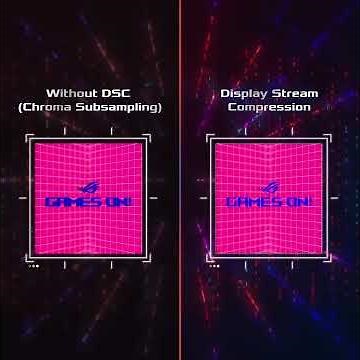 World's First Display Stream Compression (DSC) Monitors | ASUS Singapore
