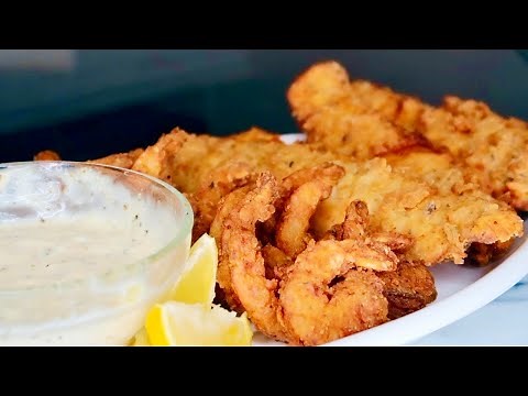 How To Make THE BEST Southern Fried Fish Fry With Shrimp