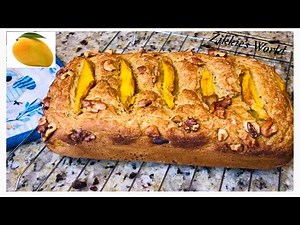 MANGO NUT BREAD RECIPE / HOW TO MAKE DELICIOUS MANGO CAKE BREAD / ZIKKIE’S WORLD