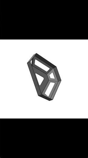 Solidworks Sheet Metal Bracket Model & Animation #2 | Bending & Flat Pattern | SHEETSHIELD #shorts