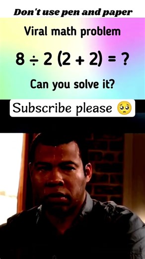 Viral math problem #fastmaths #mathsinhindi #memes #vedicmaths #comedy #calculationtricks #fun