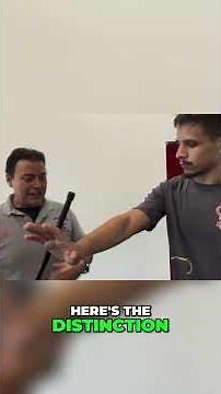 American Cane Boxing: Empty Hand Self-Defense Explained #shorts