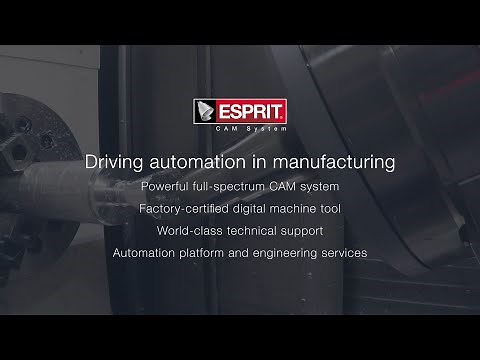 Discover the ESPRIT difference in 5 minutes