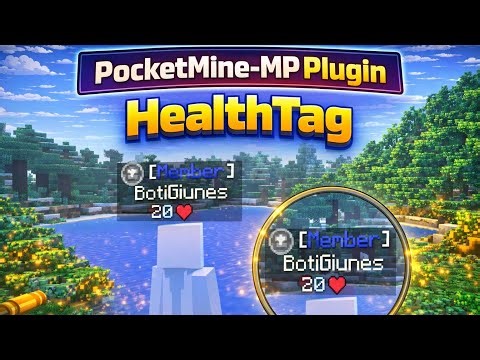 HealthTag - PocketMine Plugin | PM5