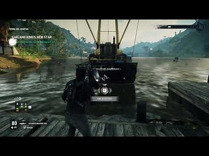 Just Cause 4 approach the rear of the rust bucket