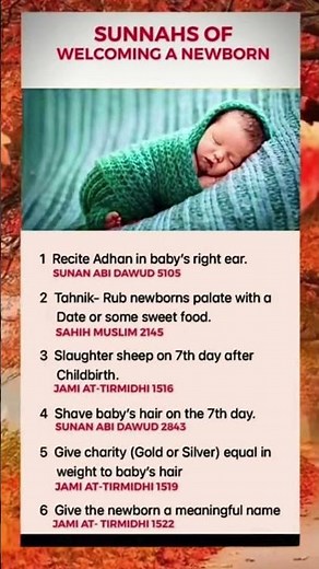 Welcoming a Baby in Islam: Sunnah Guide