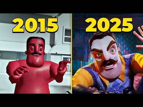 Evolution of HELLO NEIGHBOR Games (2015-2025)