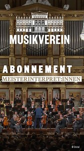 Experience classical music at the highest level in the Golden Hall with our subscription "Meisterinterpret:innen". Take advantage of our subscription and secure your place for 8 outstanding concerts ✨🎶 ➡️ Link in bio ______ #musikverein #musikvereinwien #wienermusikverein | Musikverein Wien