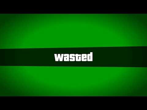 WASTED | GTA | Greenscreen | Meme Template Free
