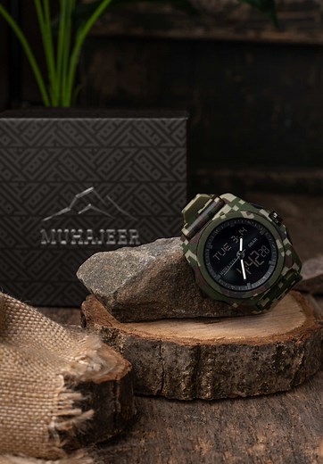 Тактические часы KHAYBAR: стиль и функционал