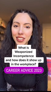 Like my content? You’ll LOVE my new book. Pre-order at the l i n k in my b i o 📖 What is Weaponized Incompetence in the workplace? 🧐 Have you ever experienced this? 🔗 in b i o for 1-1 coaching, bestselling career tools, and more! #corporatelife #corporatemillennials #careeradvice #tips #interviewtips #CareerCoach #CareerGoals #CareerChange #LevelUp #RecentGrad #InterviewPrep #confidence #women #womenempowerment #new #powermood #apowermood #discover #reels #careerdevelopment #learnwithme #care