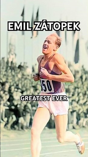 Emil Zátopek The Greatest Olympic Run Ever