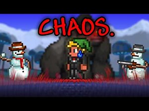 A Completely Normal Terraria Video | 10 Schizophrenics vs. Terraria