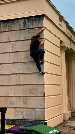 Bobby Gordon-smith | Milky bar’n door V5 with @joseph_marx. Down the stairs from Duke of York column. It gets more slippy and dusty the higher you go. 🎥... | Instagram