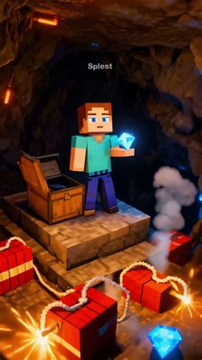 Forbidden Chest❓ #shorts #viralshorts #minecraft