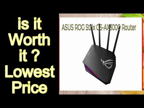 ASUS ROG Strix GS-AX3000 Router Features - Important Information