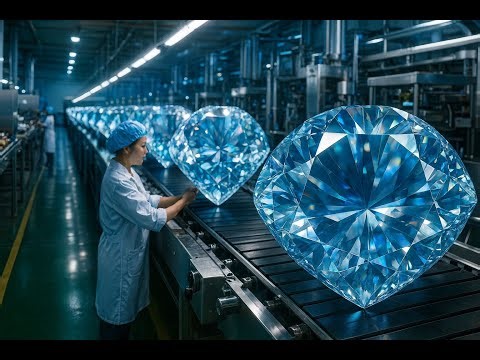 Inside the World’s Largest Diamond Manufacturing Company – Full Factory Tour