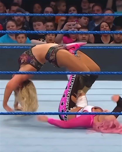 Charlotte Flair Figure 8 Move Highlights
