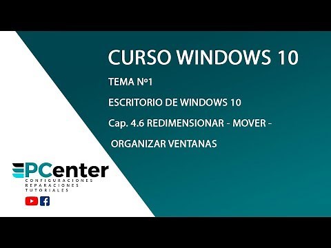 Redimensionar, mover y organizar ventanas