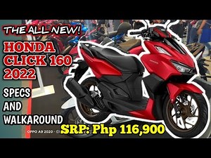 HONDA CLICK 160 2022 specs and walkaround