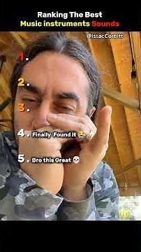 Ranking The Best Music instruments Sounds