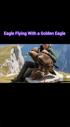 Flying With a Golden Eagle | GoPro POV Eagle Hunt Over the Mountains‪@CRAZYANIMALOFFICIAL‬ #snow