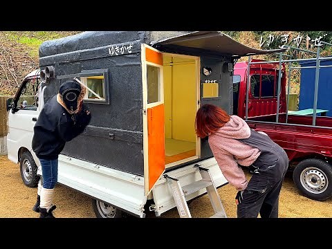 Light truck house.I couldn't resist changing the interior of the small house on the back of thetruck