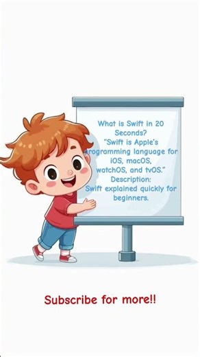 What is swift? #Swift #iOSDevelopment #Programming #shorts