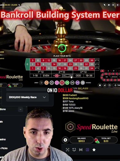 Best Bankroll Building Roulette System Ever